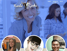 Tablet Screenshot of nerdsandgeeks.com